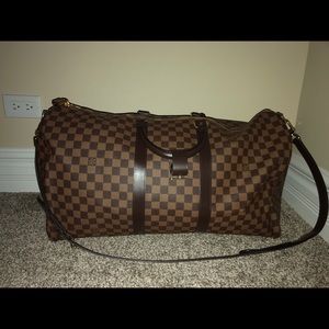 louis vuitton soft side duffel 55